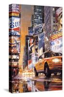 Times Square Perspective II-Matthew Daniels-Stretched Canvas