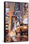 Times Square Perspective II-Matthew Daniels-Framed Stretched Canvas