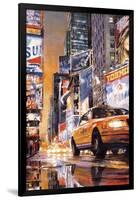 Times Square Perspective II-Matthew Daniels-Framed Art Print