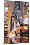 Times Square Perspective II-Matthew Daniels-Mounted Art Print