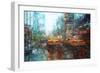 Times Square Reflections-Mark Lague-Framed Art Print