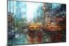 Times Square Reflections-Mark Lague-Mounted Art Print