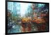 Times Square Reflections-Mark Lague-Framed Art Print