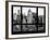 Times Square Skyscrapers at Sunset in Winter - Theater District - Manhattan, New York City, USA-Philippe Hugonnard-Framed Photographic Print