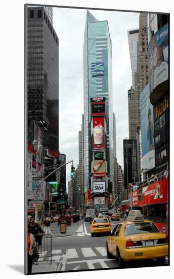 Times Square South-Igor Maloratsky-Mounted Art Print