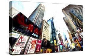 Times Square Temptation-Philippe Hugonnard-Stretched Canvas