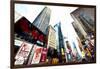 Times Square Temptation-Philippe Hugonnard-Framed Giclee Print