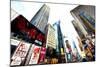 Times Square Temptation-Philippe Hugonnard-Mounted Giclee Print