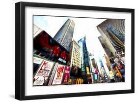 Times Square Temptation-Philippe Hugonnard-Framed Giclee Print