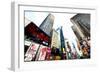 Times Square Temptation-Philippe Hugonnard-Framed Giclee Print