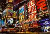 Times Square Theater District-null-Lamina Framed Poster