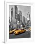 Times Square Traffic-Vadim Ratsenskiy-Framed Art Print