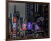 Times Square Uptown-null-Framed Premium Giclee Print