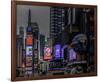 Times Square Uptown-null-Framed Premium Giclee Print