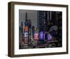 Times Square Uptown-null-Framed Art Print