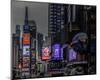 Times Square Uptown-null-Mounted Art Print