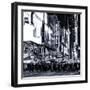 Times Square Urban Scene by Night - Manhattan - New York City - United States-Philippe Hugonnard-Framed Photographic Print