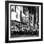 Times Square Urban Scene by Night - Manhattan - New York City - United States-Philippe Hugonnard-Framed Photographic Print