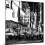 Times Square Urban Scene by Night - Manhattan - New York City - United States-Philippe Hugonnard-Mounted Photographic Print