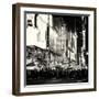 Times Square Urban Scene by Night - Manhattan - New York City - United States-Philippe Hugonnard-Framed Photographic Print