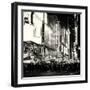 Times Square Urban Scene by Night - Manhattan - New York City - United States-Philippe Hugonnard-Framed Photographic Print