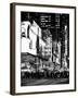 Times Square Urban Scene by Night - Manhattan - New York City - United States-Philippe Hugonnard-Framed Photographic Print