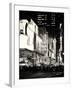 Times Square Urban Scene by Night - Manhattan - New York City - United States-Philippe Hugonnard-Framed Photographic Print