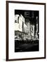 Times Square Urban Scene by Night - Manhattan - New York City - United States-Philippe Hugonnard-Framed Art Print