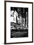 Times Square Urban Scene by Night - Manhattan - New York City - United States-Philippe Hugonnard-Framed Art Print