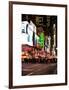 Times Square Urban Scene by Night - Manhattan - New York City - United States-Philippe Hugonnard-Framed Art Print
