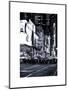 Times Square Urban Scene by Night - Manhattan - New York City - United States-Philippe Hugonnard-Mounted Art Print