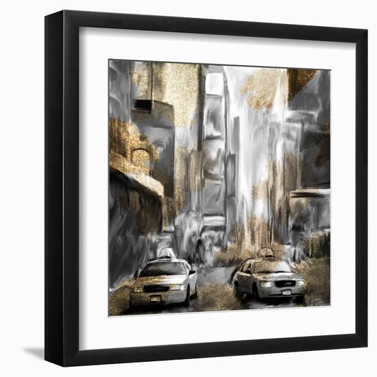 Times Square V2-Kimberly Allen-Framed Art Print