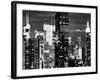 Times Square with Empire State Building, Architecture and Buildings, Manhattan, NYC-Philippe Hugonnard-Framed Photographic Print