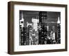 Times Square with Empire State Building, Architecture and Buildings, Manhattan, NYC-Philippe Hugonnard-Framed Photographic Print