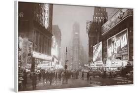 Times Square-null-Framed Art Print
