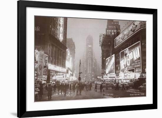 Times Square-null-Framed Art Print