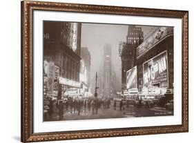 Times Square-null-Framed Art Print