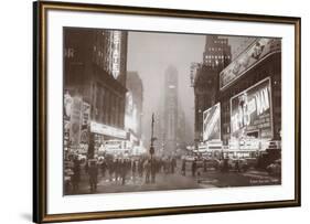 Times Square-null-Framed Art Print