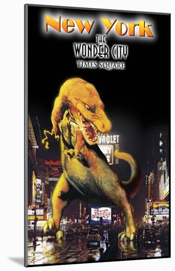 Times Square-null-Mounted Poster