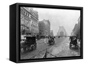 Times Square-null-Framed Stretched Canvas