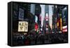 Times Square-Robert Goldwitz-Framed Stretched Canvas
