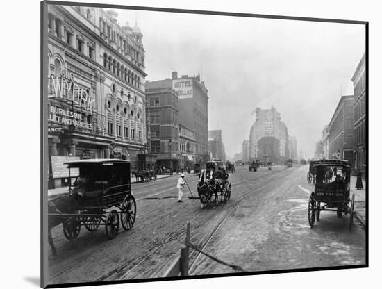 Times Square-null-Mounted Photographic Print