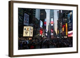 Times Square-Robert Goldwitz-Framed Photographic Print