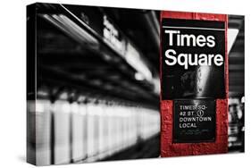 Times Square-Susan Bryant-Stretched Canvas