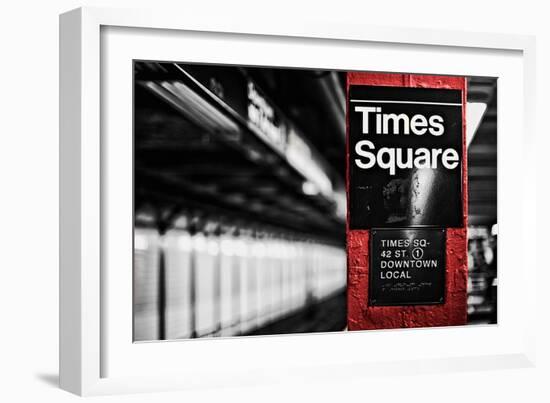 Times Square-Susan Bryant-Framed Art Print