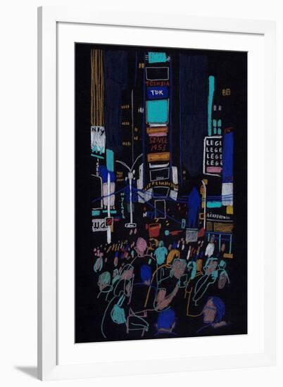 Times Square-Charlotte Ager-Framed Giclee Print