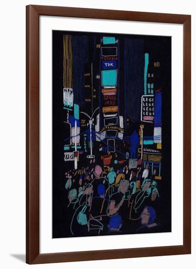 Times Square-Charlotte Ager-Framed Giclee Print