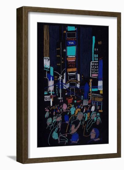 Times Square-Charlotte Ager-Framed Giclee Print