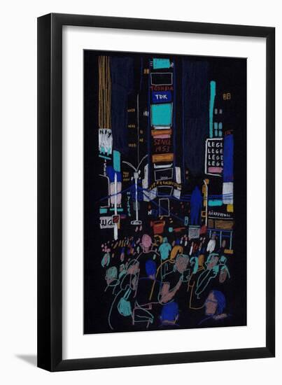 Times Square-Charlotte Ager-Framed Giclee Print