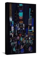 Times Square-Charlotte Ager-Stretched Canvas